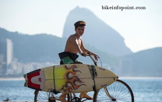 How to Carry a Surfboard on a Bike